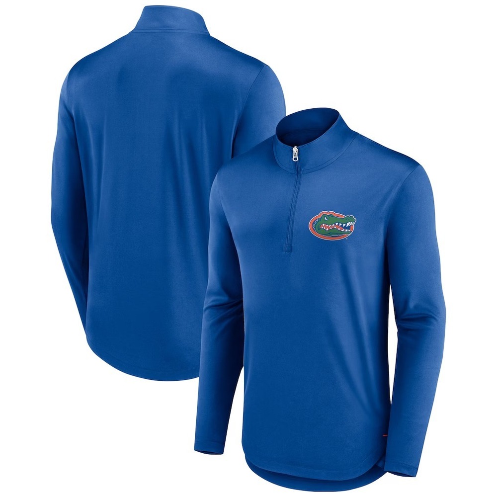 Fanatics® Men's XL Florida Gators Tough Minded™ Quarter-Zip Top in Royal